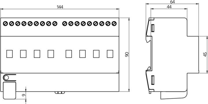 Produktbild BEG B.E.G. SA8-230 / 16 / H / K (Schaltaktor)