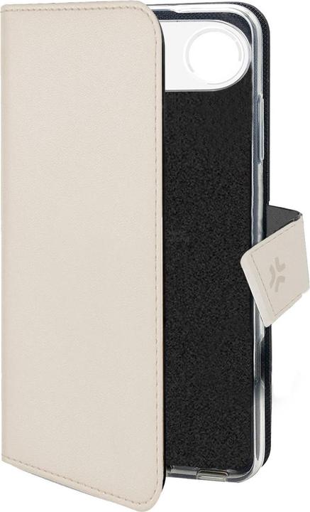 Image du produit Celly Buchhülle aus Kunstleder Sand für iPhone (Apple iPhone 17, Apple iPhone Air)