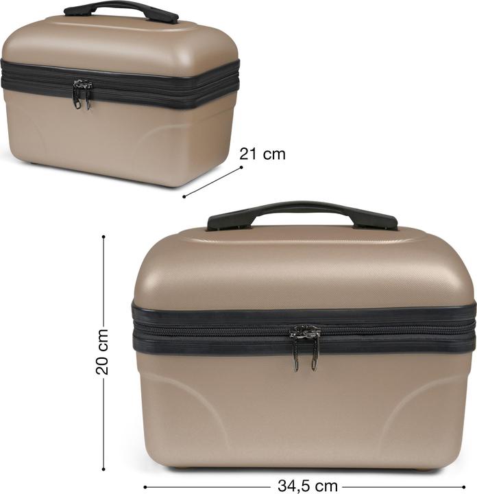 Produktbild Only-Bags.Store Kosmetiktasche für die Reise - Kleines Modell, wasserdicht