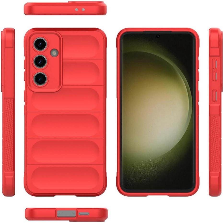 Thumbnail - Cover-Discount FE - Rugged Protective Hülle (Samsung Galaxy S24 FE), Smartphone Hülle, Rot