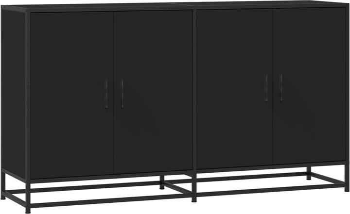 VidaXL Sideboard Chest of drawers Sideboard Multi-purpose cupboard Black