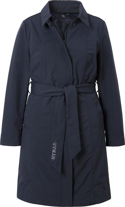Produktbild Ulla Popken HYPRAR Softshell-Trenchcoat, wasserabweisend, Gürtel (56)