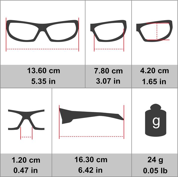 Produktbild Rockrider Sonnenbrille Kategorie 0 (Multicolor, Multicolor)