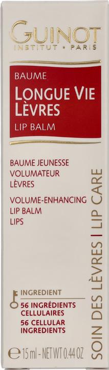 Actual product image Guinot Longue Vie Levres Vital Lip Care Lip Balm 15ml (Lip Care Stick, 15 ml)
