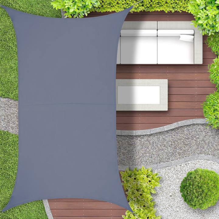 Image du produit Relaxdays Voile d'ombrage (400 x 200 x 0.1 cm)