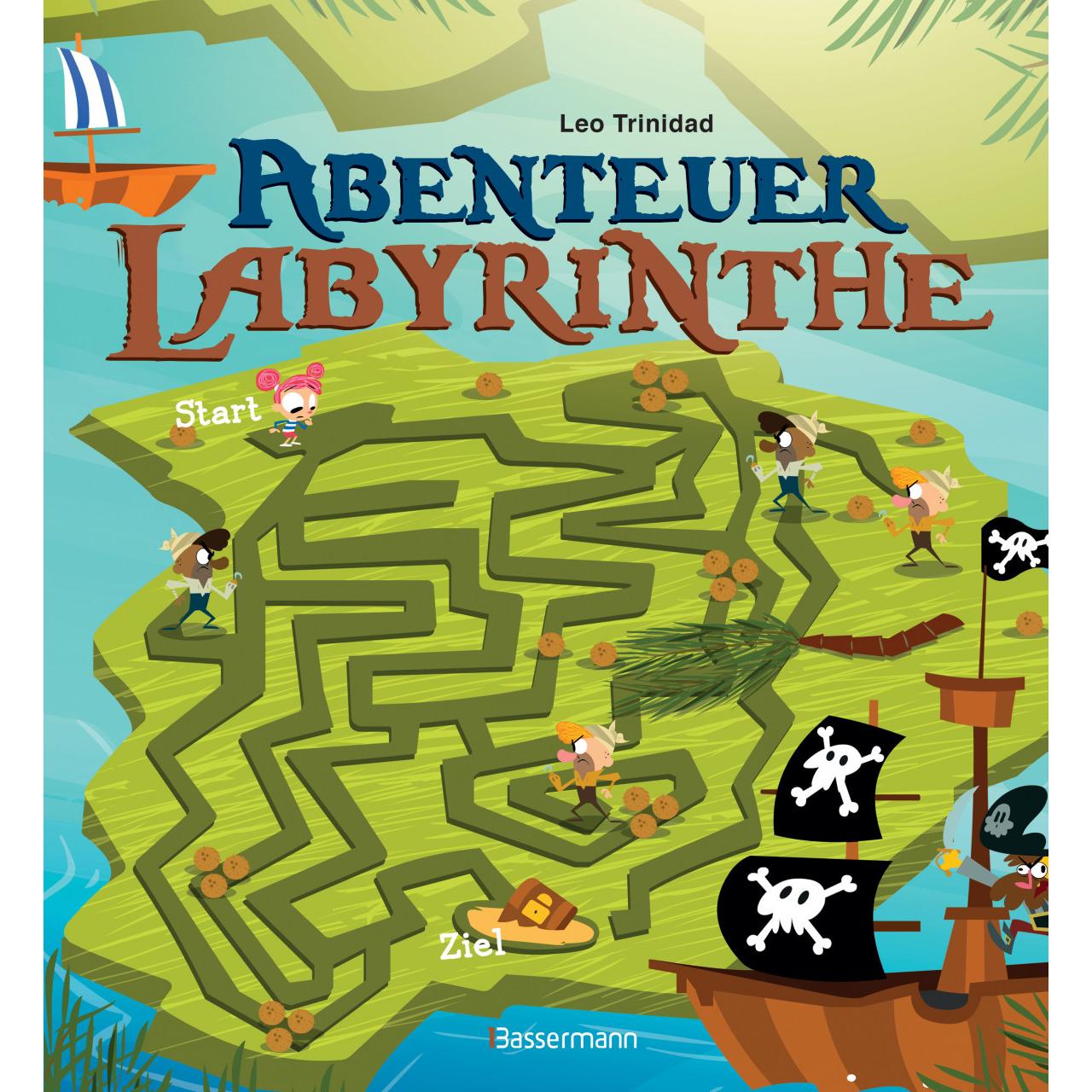 Abenteuer-Labyrinthe. Bunt und spannend, Kinderbücher von Leo Trinidad