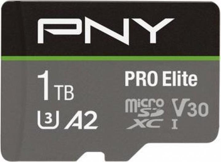 PNY Pro Elite (1000 GB, microSDXC, U3, UHS-I)