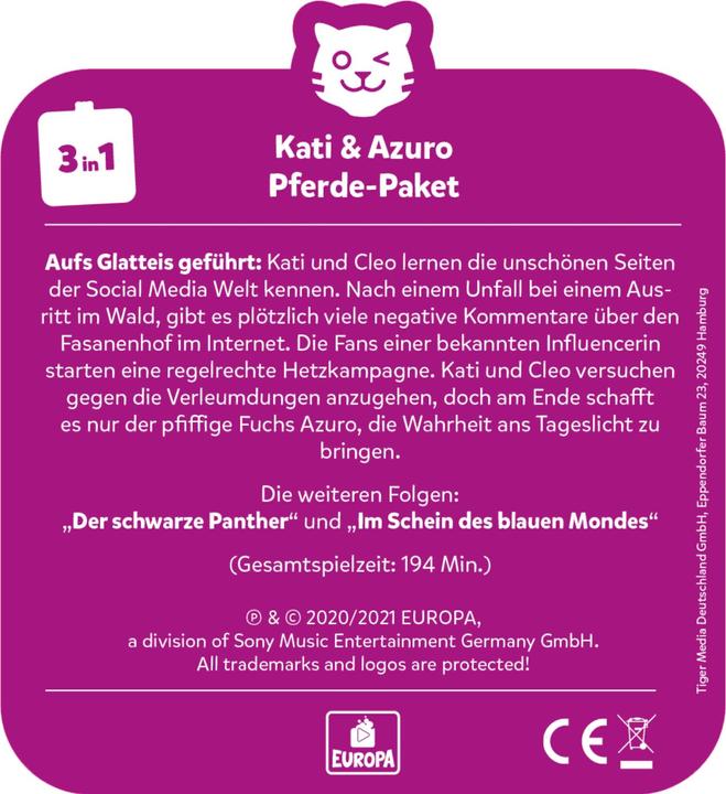Produktbild Tigermedia Multicard - Kati & Azuro - Pferde-Paket (Deutsch)