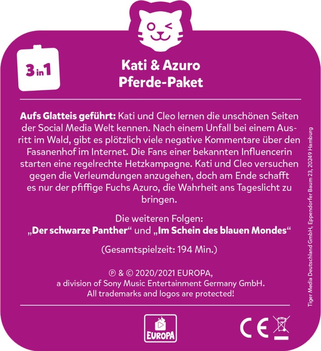 Produktbild Tigermedia Multicard - Kati & Azuro - Pferde-Paket