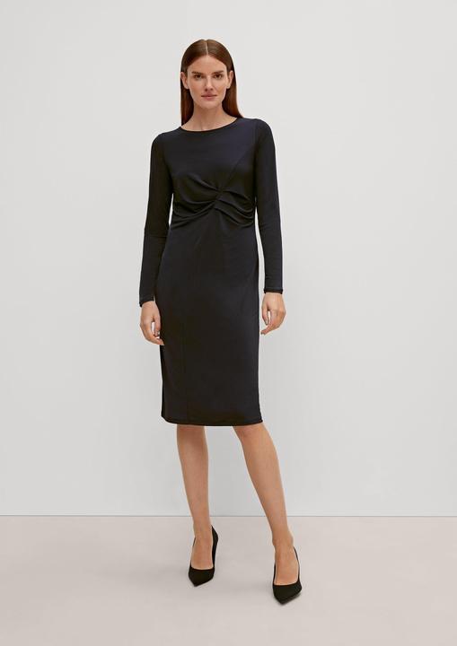 Actual product image Comma Kleid Jerseykleid mit Raffung (36)