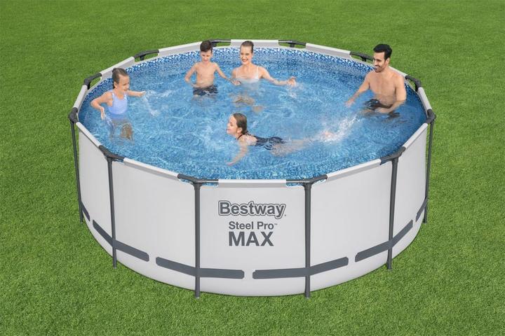 Actual product image Bestway Steel Pro Max installation pool complete set (366 x 122 cm)