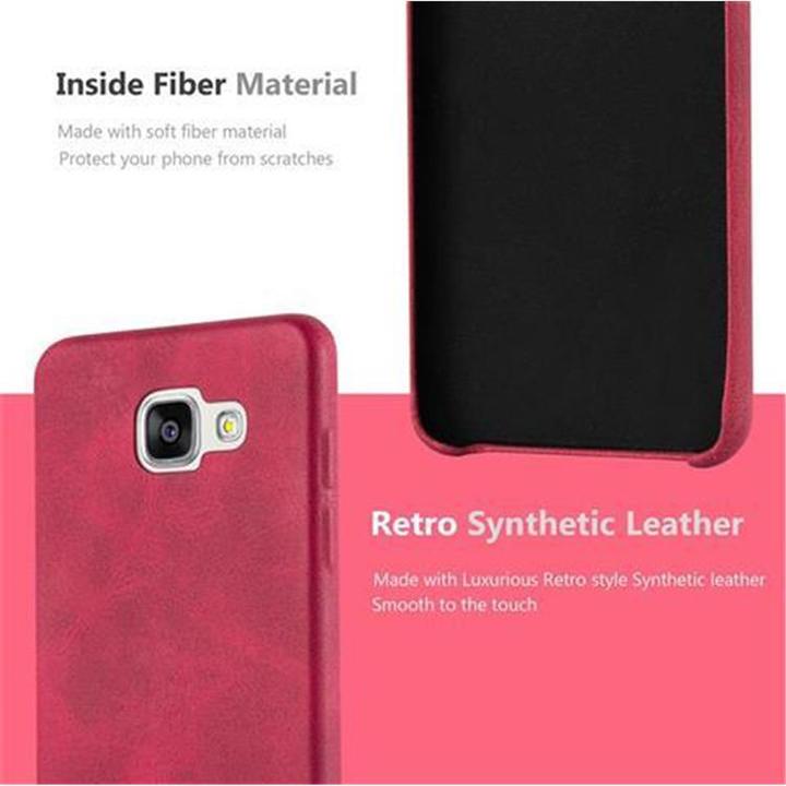 Image du produit Cadorabo Couverture rigide en similicuir avec structure (Samsung Galaxy A3)