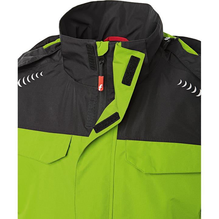 Actual product image Magni Rain jacket Plus lime/black size L Fortis Elements (L)