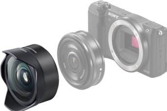 Produktbild Sony VCL-ECF2, Fischaugenobjektiv Konverter (Weitwinkelkonverter, Universell)