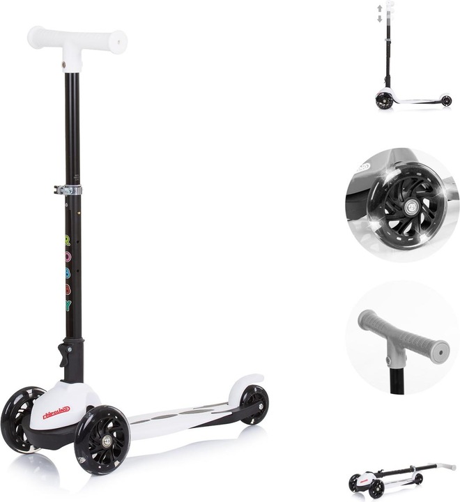Actual product image Chipolino Robby children's scooter 3 LED wheels