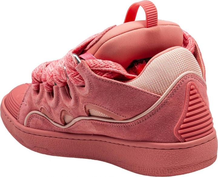 Image du produit Lanvin curb suede sneakers pink color (37)