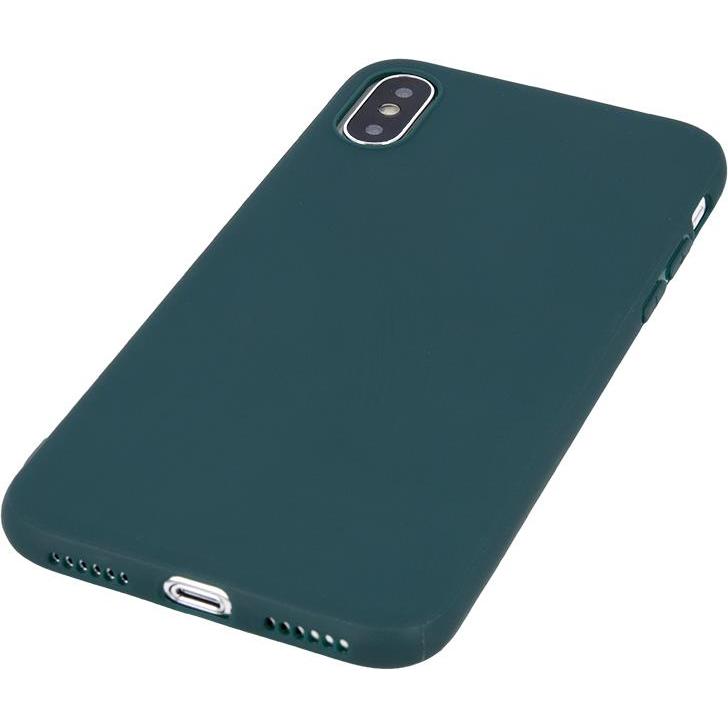 Thumbnail - OEM Matte TPU-Hülle für Motorola Edge 50 Pro waldgrün (Motorola Edge 50 Pro), Smartphone Hülle, Grün