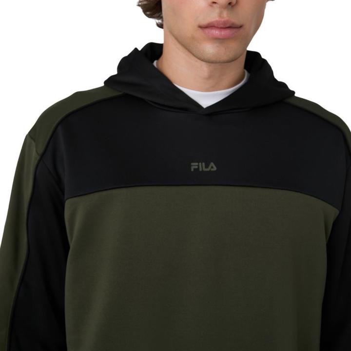 Produktbild FILA Rivoli Herren Sweatshirt oliv und schwarz (S)