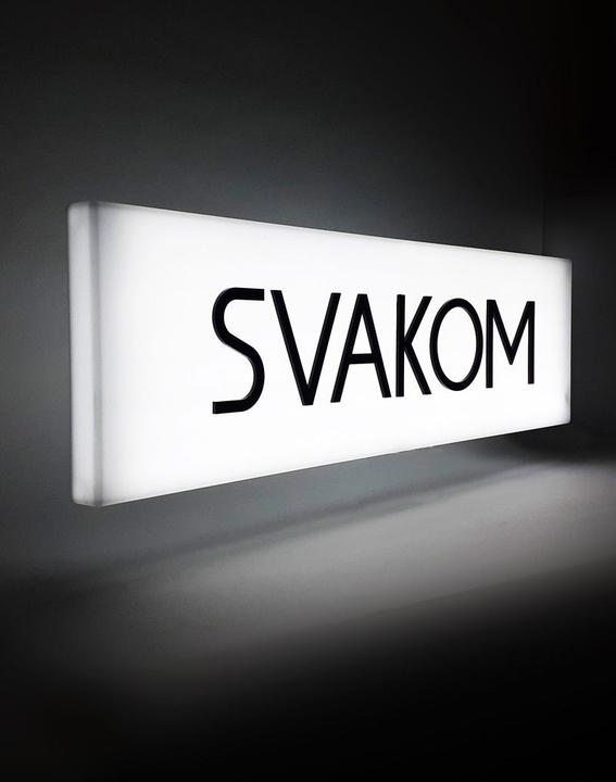 Actual product image Svakom Grosse Leuchttafel mit Logo
