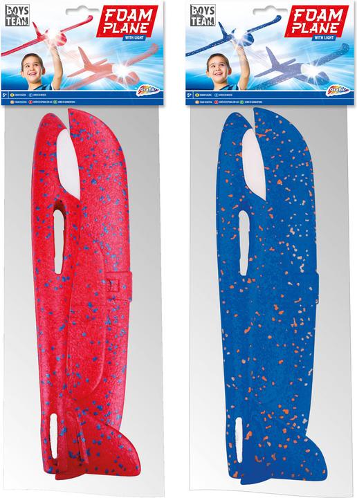 Produktbild Grafix Schaumflugzeug mit Licht