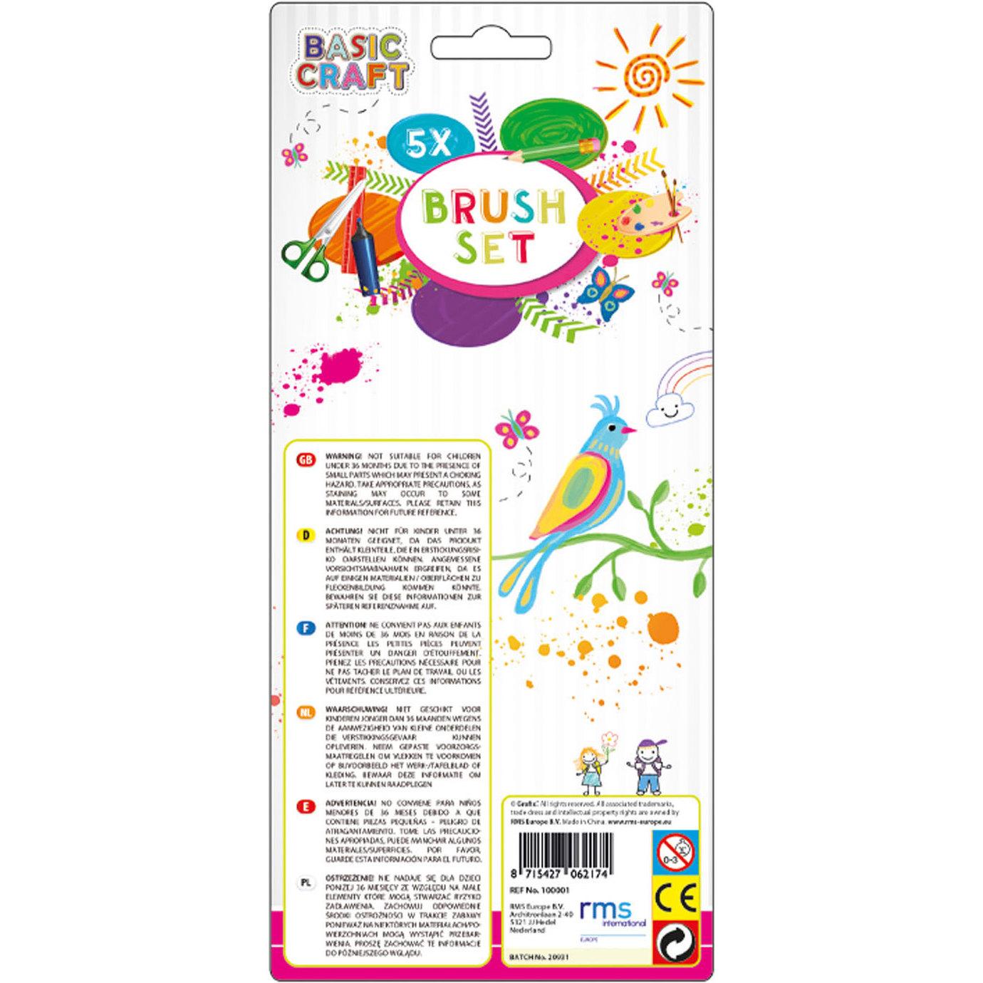 Thumbnail - Grafix, Pinsel, Pinselset, 5dlg.