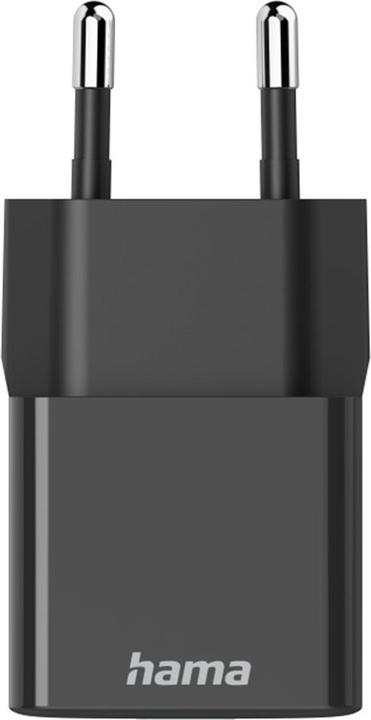 Produktbild Hama Schnellladegerät, USB-C, PD/Qualcomm®, Mini-Ladegerät, 25 W, Schwarz (25 W, 1 Port)