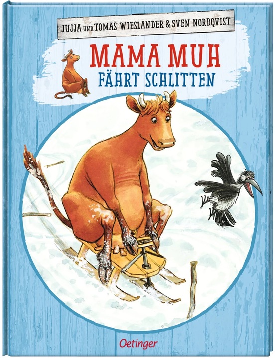 Produktbild Mama Muh fährt Schlitten (Deutsch, Tomas Wieslander, Jujja Wieslander, 1994)