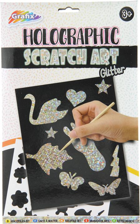 Actual product image Grafix Engraving Art Craft Set - Glitter