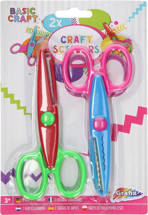 Actual product image Grafix Kartell Scissors, 2pcs. (13 cm)