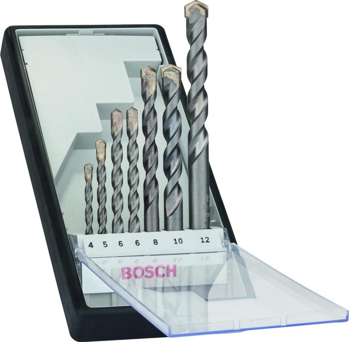 Actual product image Bosch Professional Zubehör Robust Line-Set CYL-3 (4 mm, 5 mm, 6 mm, 8 mm, 10 mm, 12 mm)