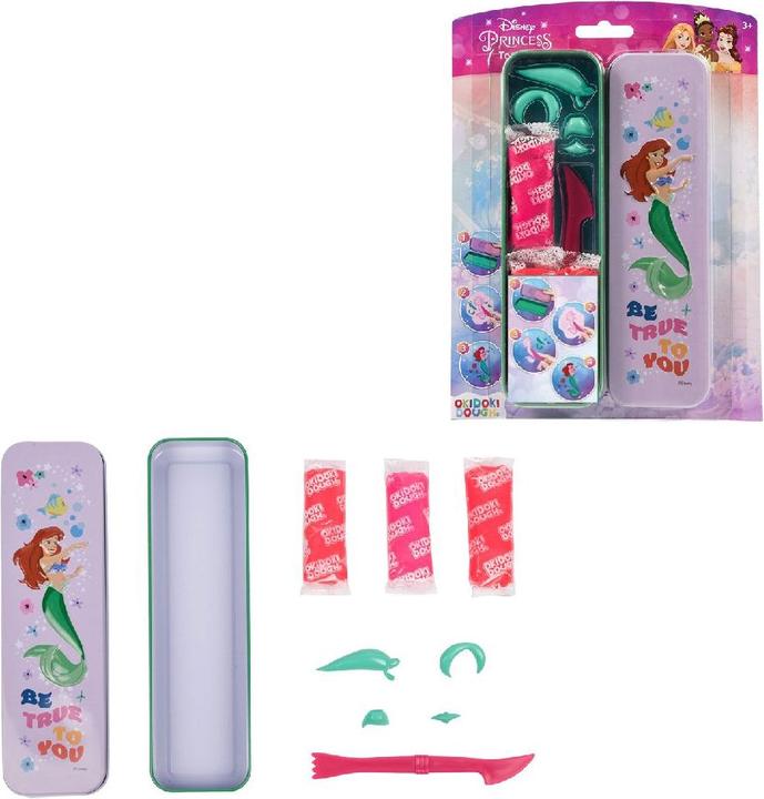 Produktbild Canenco Princess Okidoki Dough 3D Tin Case + Accesoires