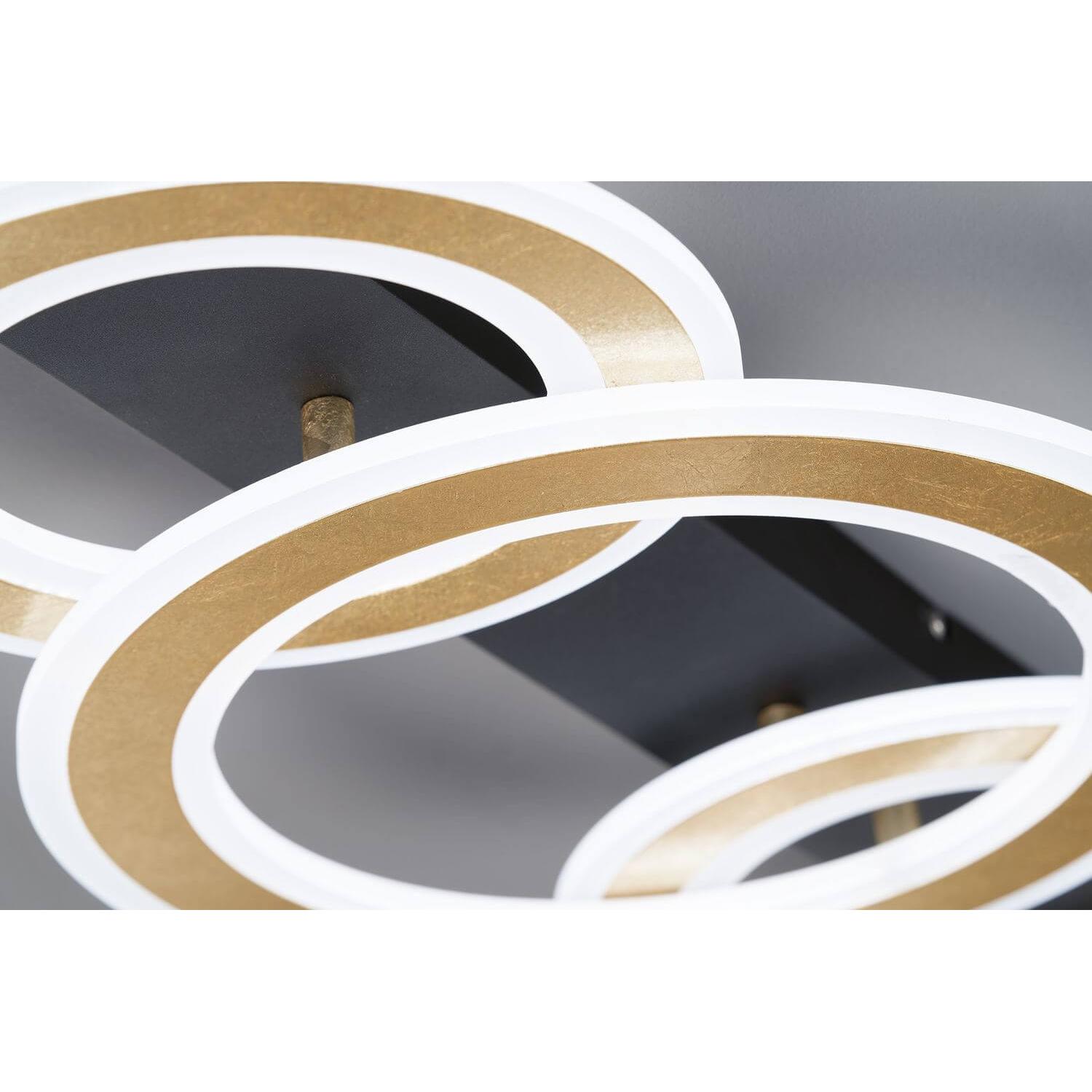Thumbnail - Fischer & Honsel, Wandleuchte + Deckenleuchte, Honsel Circle LED Deckenleuchte 25,9W Tunable white steuerbar dimmbar Acr...