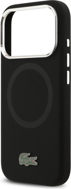 Immagine prodotto Lacoste HC Silicone Metal Logo MagSafe Case for iPhone 17 Pro Black (Apple iPhone 17 Pro)