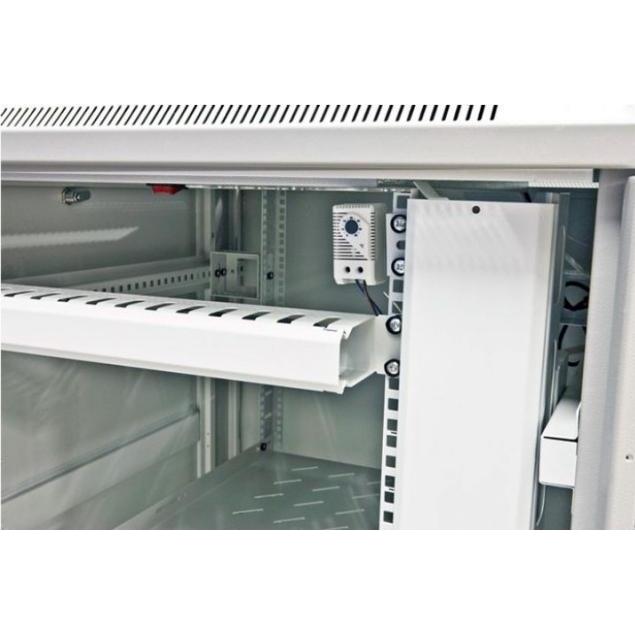 Thumbnail - Allnet 19 Schrank 22HE B800 / T900mm *lichtgrau* SNB-Serie (22 HE, 19 Zoll Rack), Serverschrank, Grau
