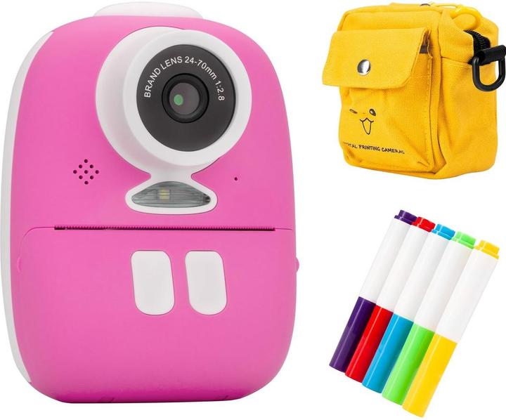 Actual product image Redleaf BOB Kamera mit Drucker für Kinder – Pink
