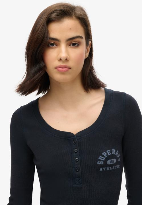 Produktbild Superdry Athletic Button-down-Langarmoberteil