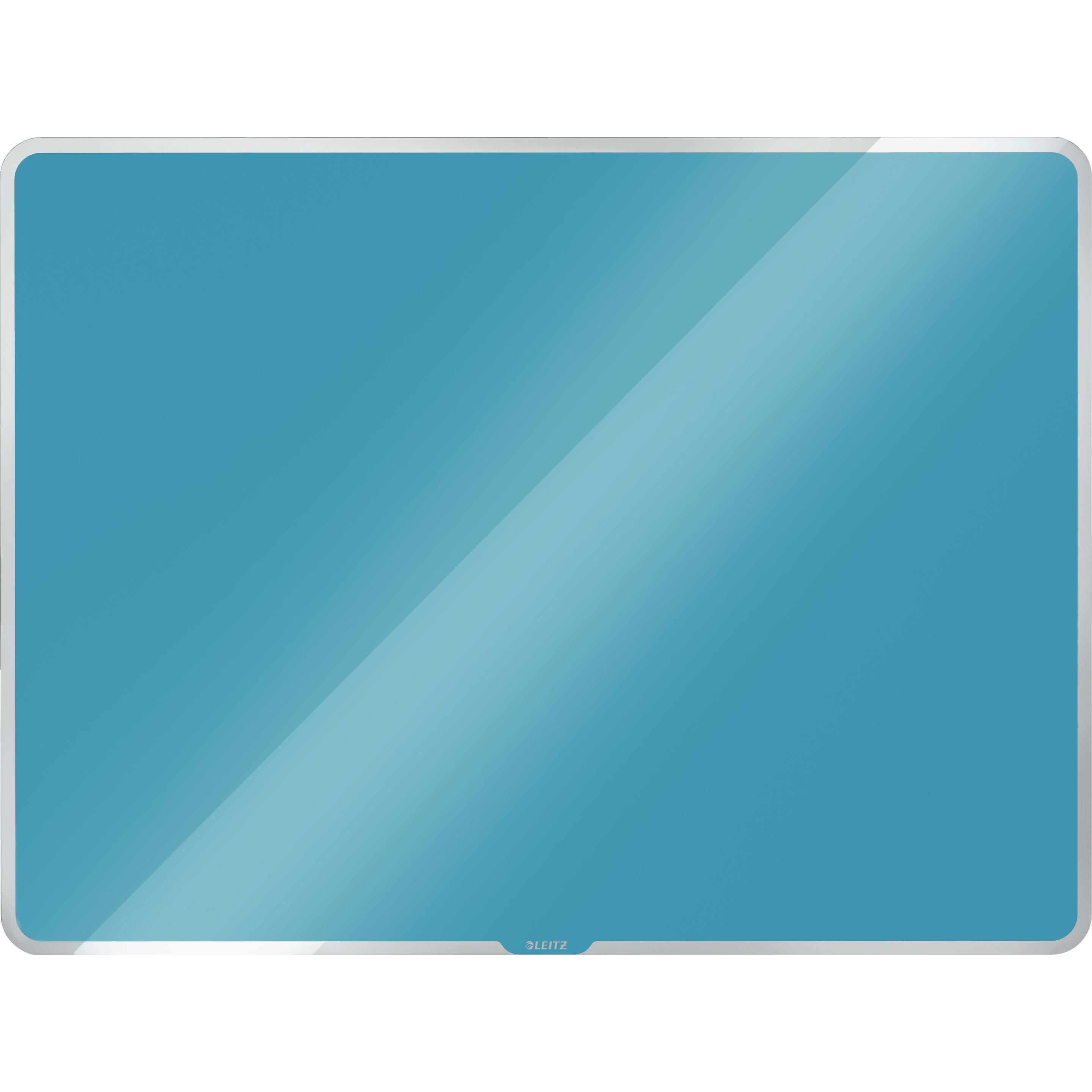 Leitz, Präsentationstafel, Cosy Whiteboard aus Glas 40 x 60 cm, Blau (78 x 48 cm)