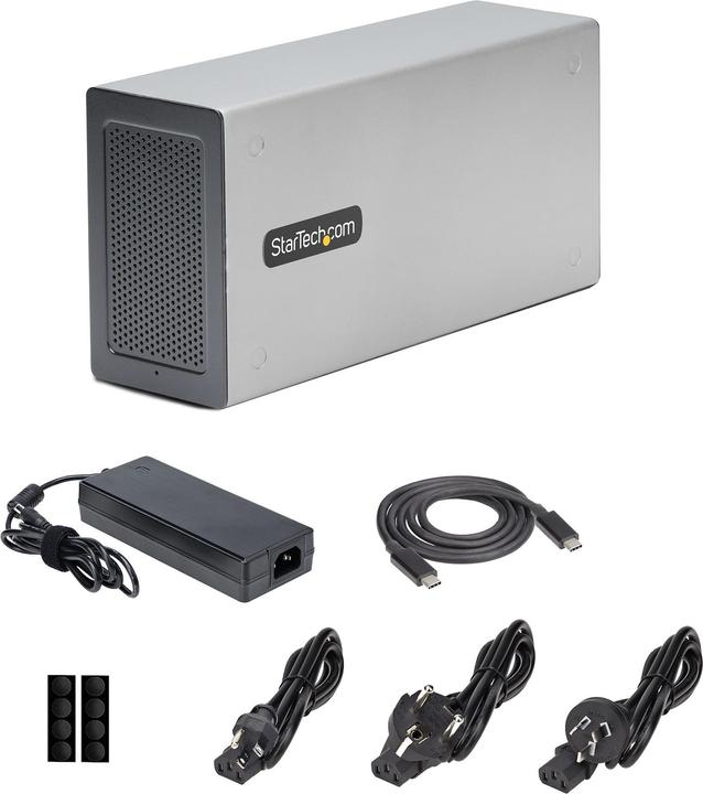 Actual product image StarTech 2TBT3-PCIE-ENCLOSURE (Thunderbolt, 2 Ports)