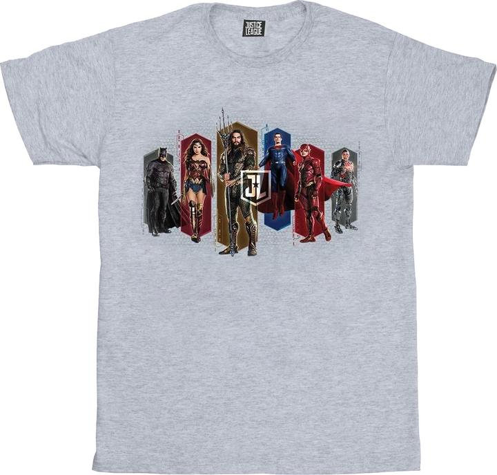 Produktbild Justice League Movie Team Hexagons TShirt (XL)