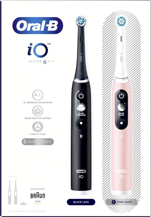 Actual product image Oral-B iO6 (Oscillating toothbrush)