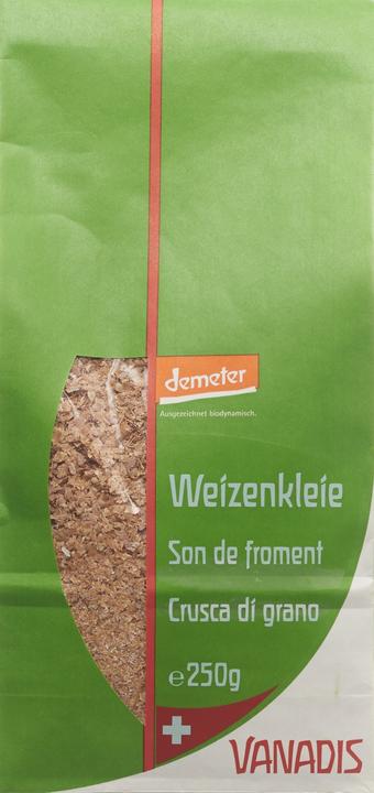 Actual product image Vanadis Wheat bran Demeter (250 g)