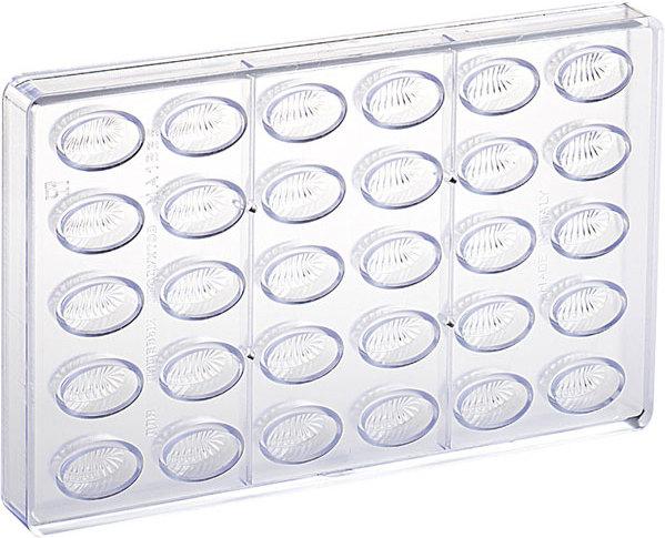 Produktbild Martellato Pralinenform oval mit elegantem Muster