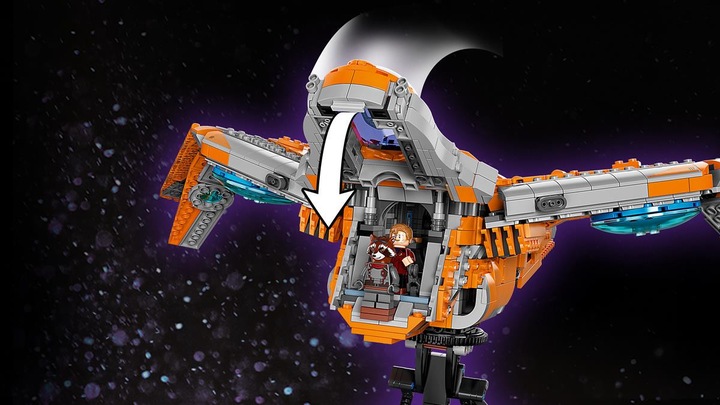 Actual product image LEGO The Ship of the Guardians (76193, LEGO Marvel)