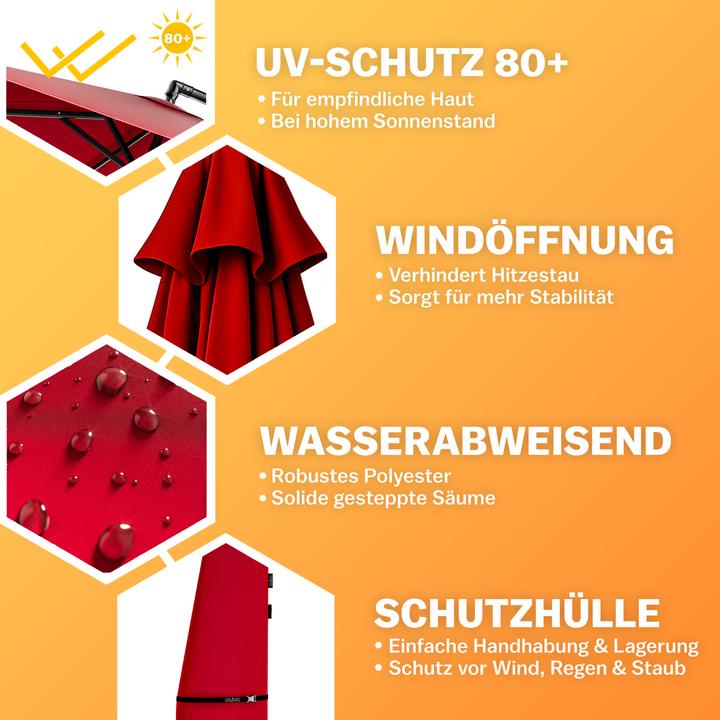 Produktbild Kingsleeve Ampelschirm (3.30 m)
