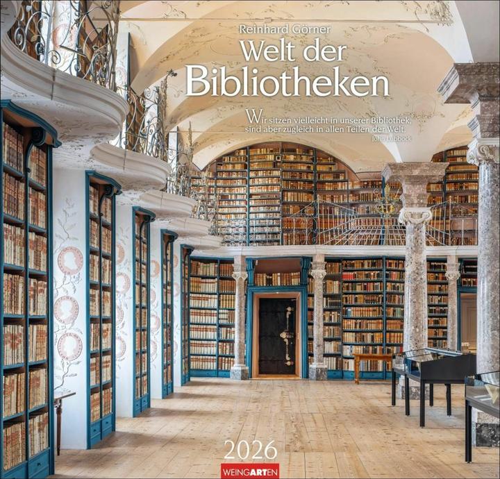 Actual product image Welt der Bibliotheken Kalender 2026 (Special)