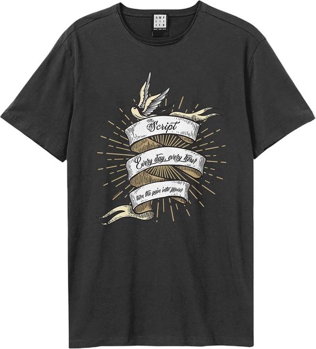 Immagine prodotto Amplified Maglietta unisex per adulti Tattoo The Script (S)