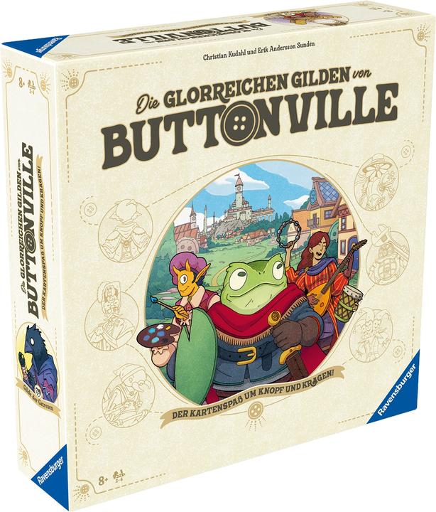 Productafbeelding Ravensburger Die glorreichen Gilden von BUTTONVILLE - ab 8 Jahre (Duits, 2 - 4 Spelers)