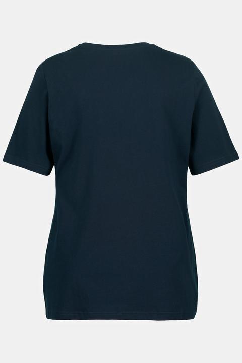 Produktbild Ulla Popken T-Shirts, 2er-Pack, V-Ausschnitt, Halbarm (50, 52)