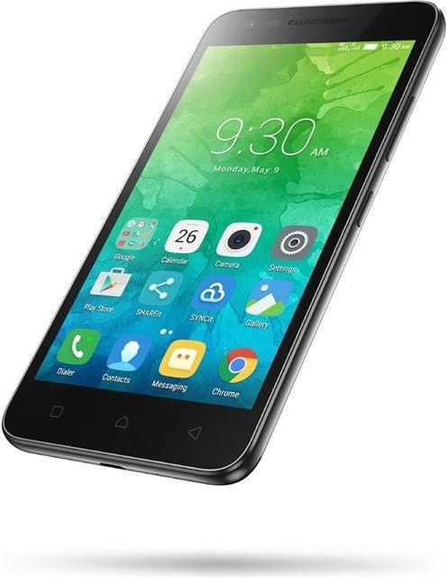 Lenovo C2 (8 GB, Black, 5", Hybrid Dual SIM, 4G)