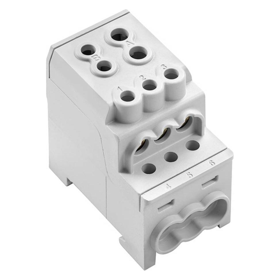 Weidmüller Grigio Terminale Distributore Di Potenziale (Morsettiere), Accessori Di Elettronica + Alloggiamento,